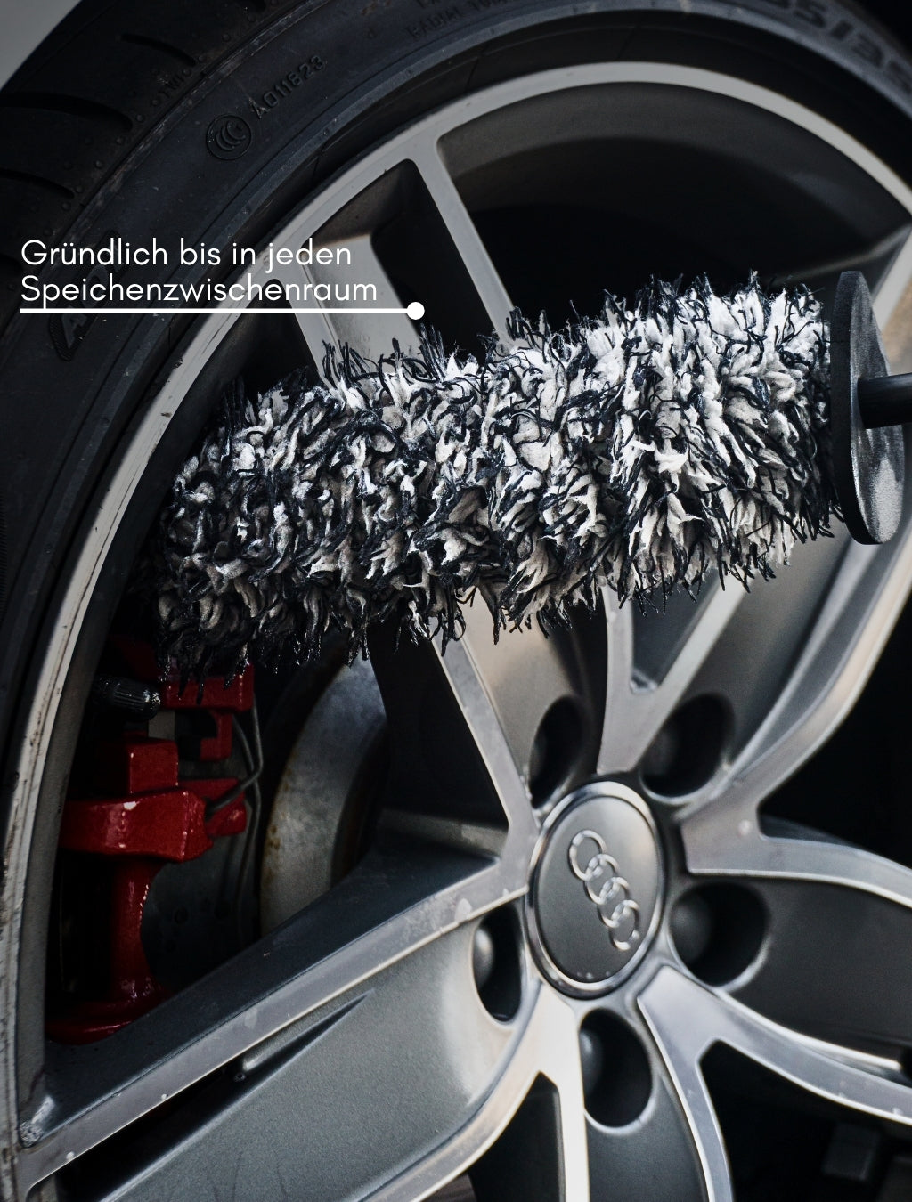 CSR Wheel Brush – gruendliche Reinigung bis in jeden Speichenzwischenraum der Felge