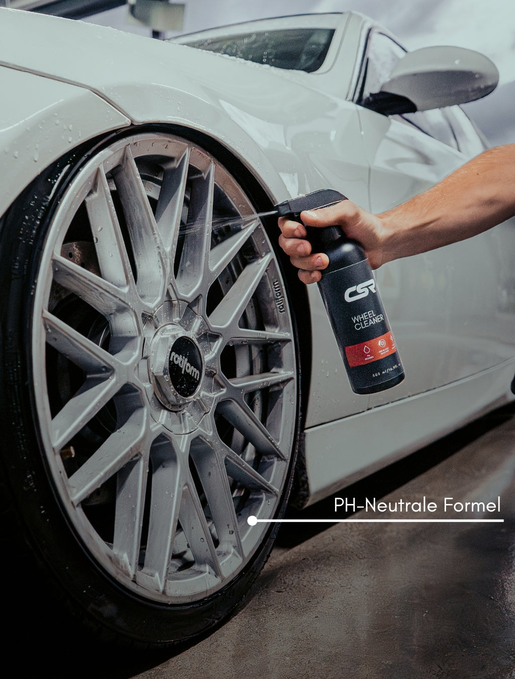 CSR Wheel Cleaner – pH-neutrale Formel fuer sichere und schonende Felgenreinigung