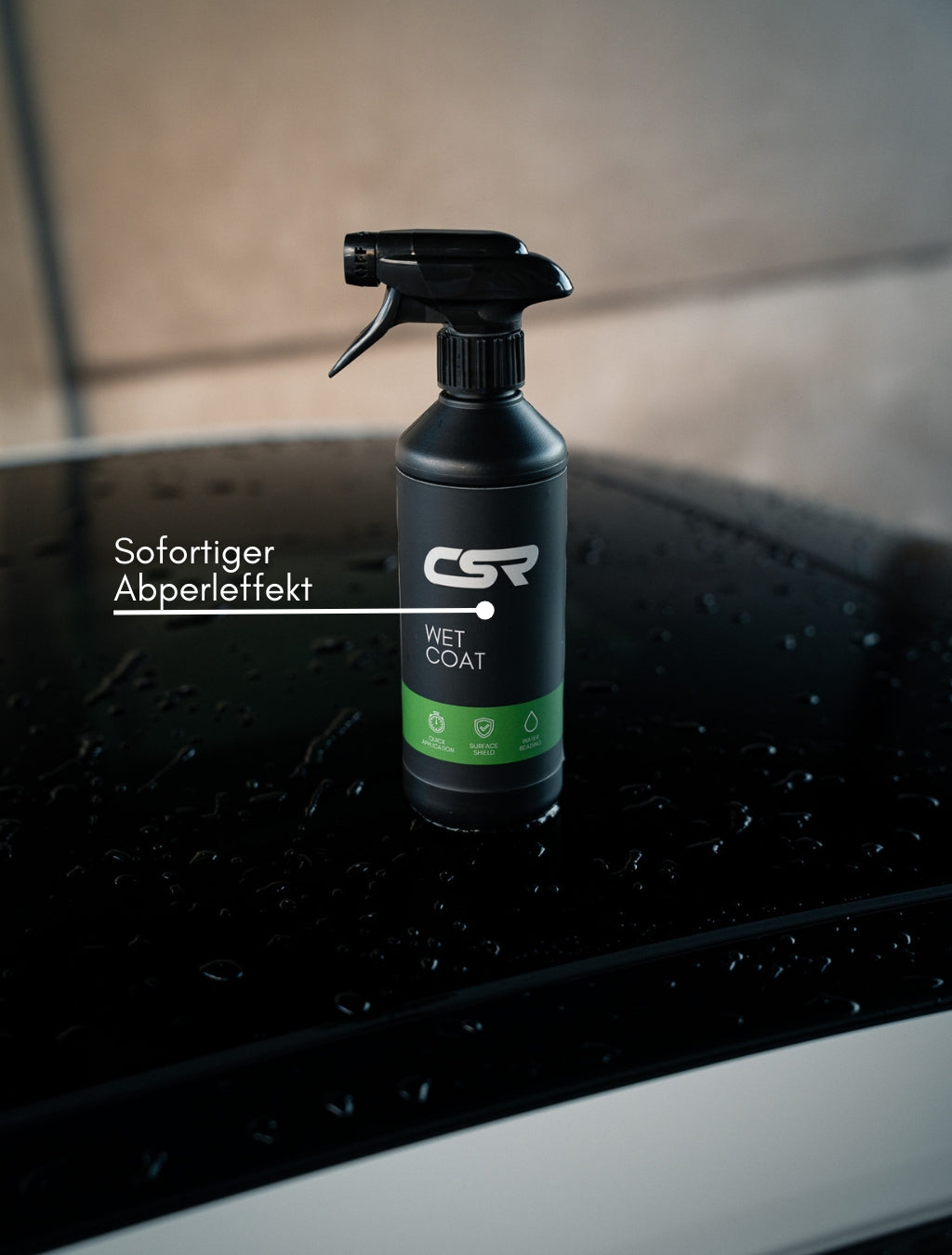CSR Wet Coat – sofortiger Abperleffekt fuer intensiven Glanz und langanhaltenden Schutz