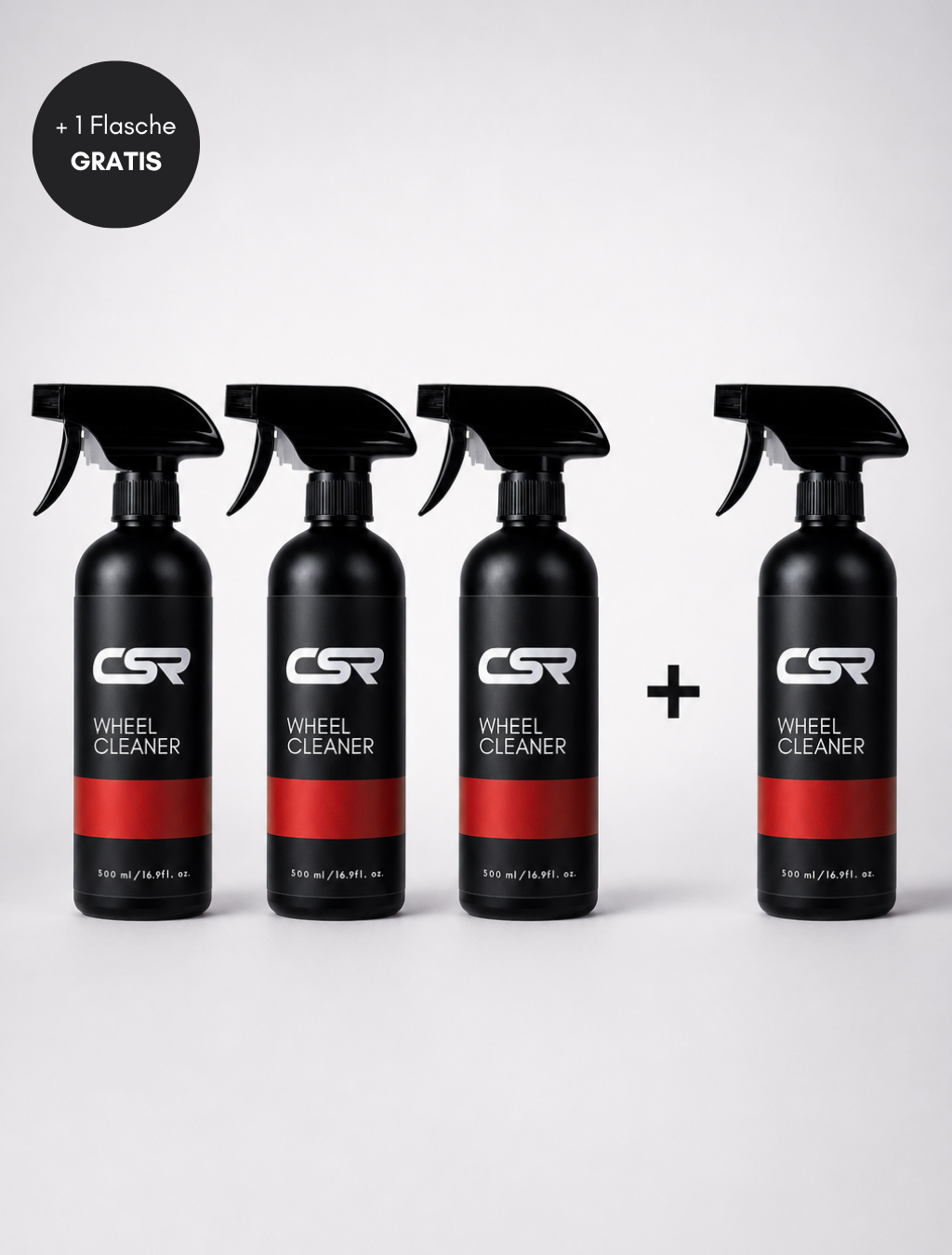 CSR Wheel Cleaner 3+1 Gratis Set